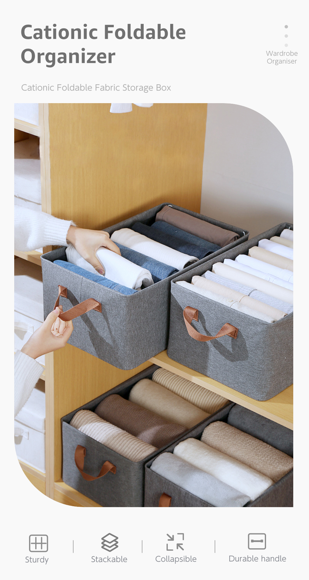 Cationic Foldable Fabric Organizer-p1